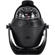 Compass Marine, Inc Mount & 12v LED Light. Black